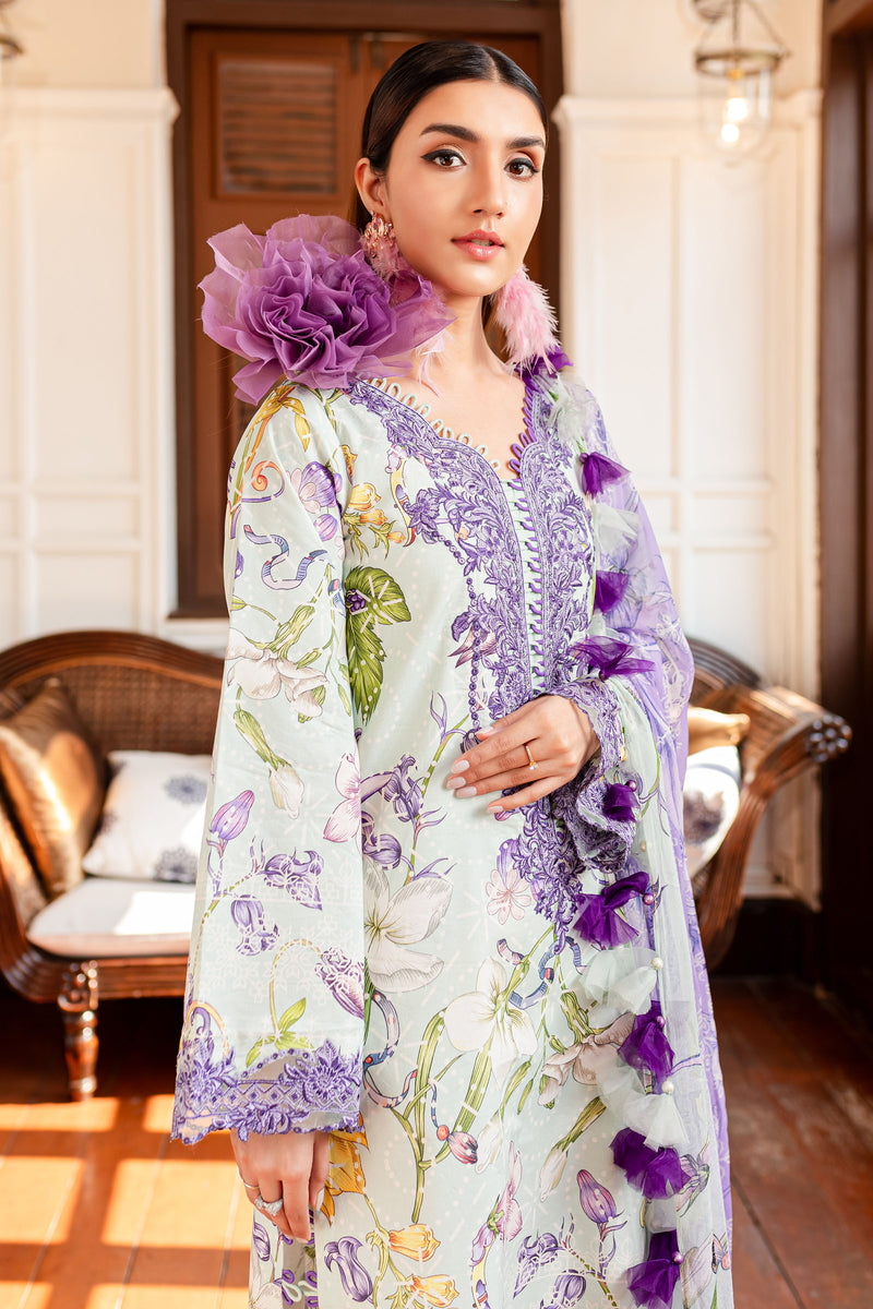 FLORA LAWN 03PC COLLECTION